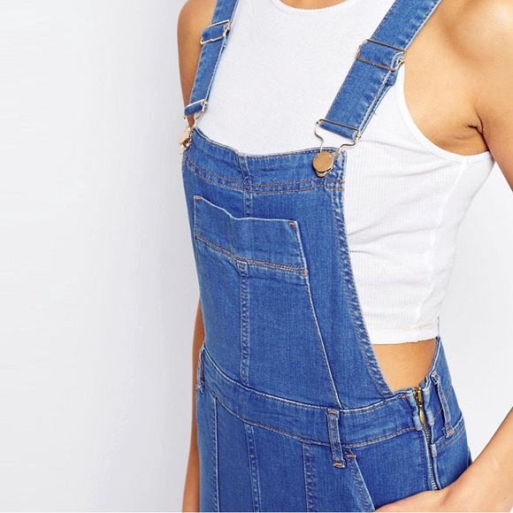 River Island 70s Flare Overalls - Picture 2 of 8